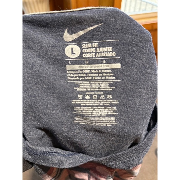 Nike Minnesota Twins T-Shirt V-Neck MLB‎ Baseball Slim Fit size  L - Picture 4 of 4